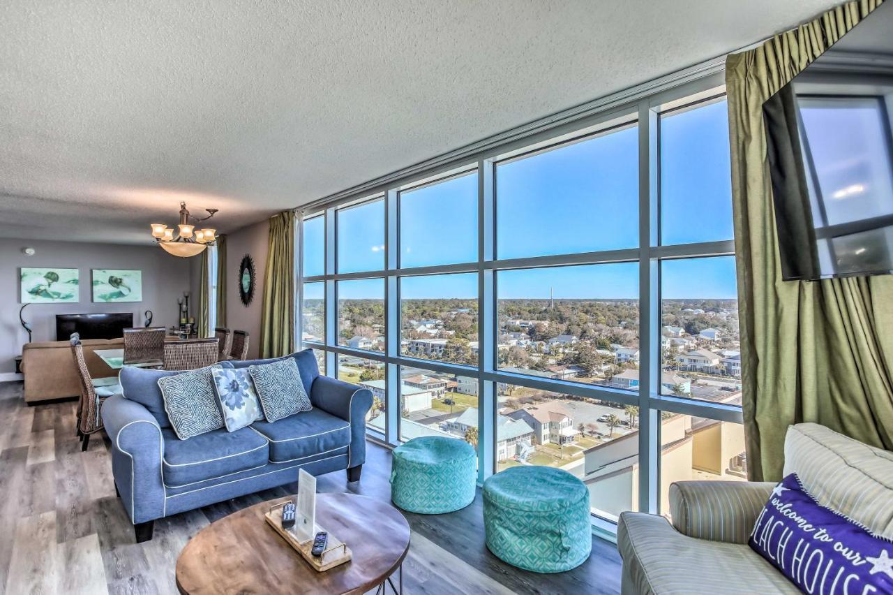 Chic North Myrtle Beach Condo Beach Front! Екстер'єр фото