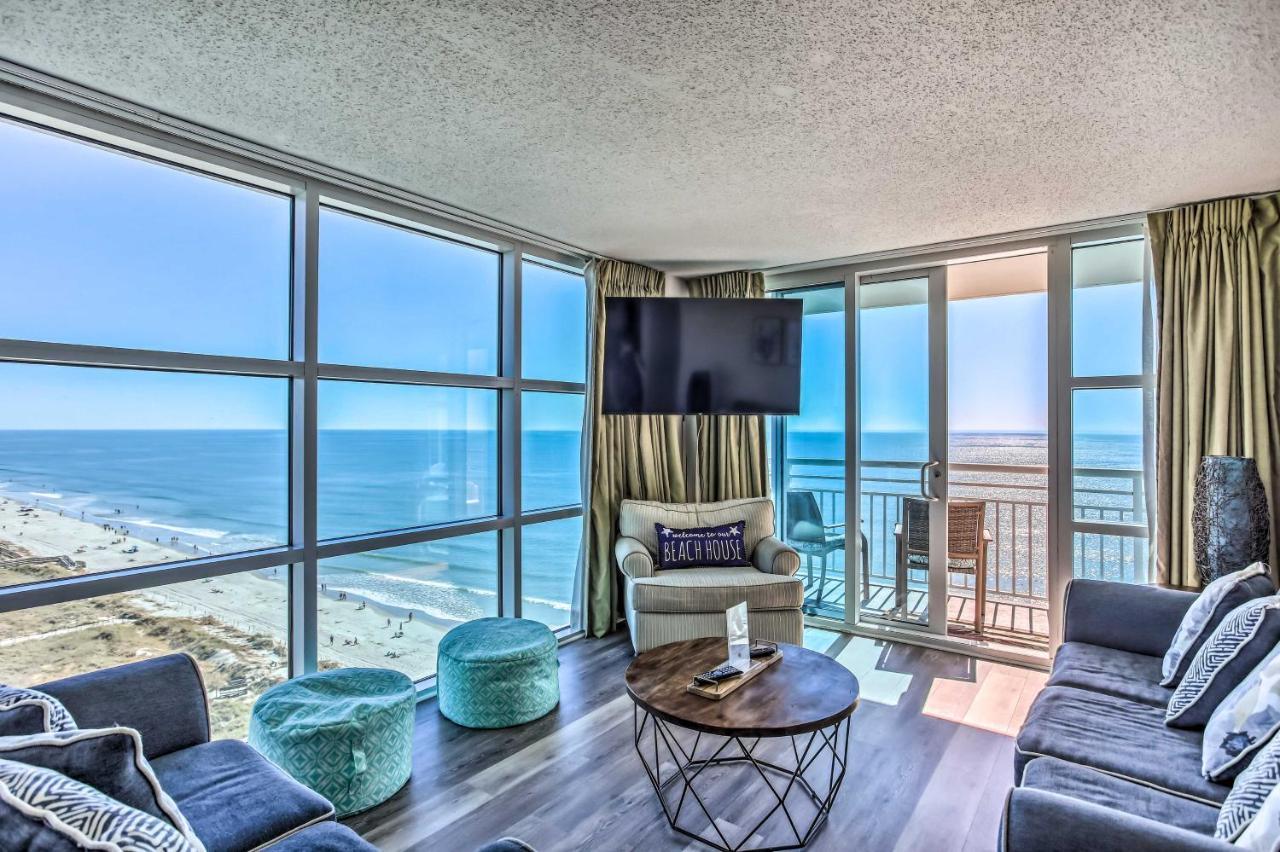 Chic North Myrtle Beach Condo Beach Front! Екстер'єр фото