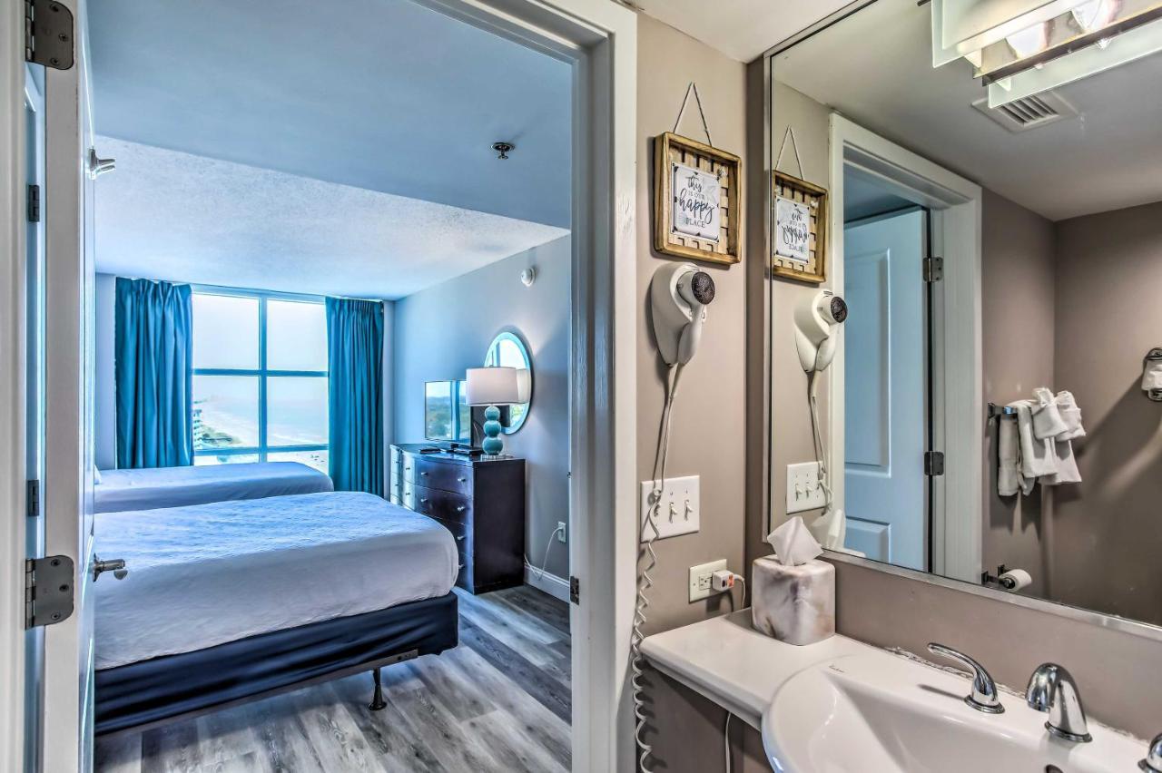 Chic North Myrtle Beach Condo Beach Front! Екстер'єр фото