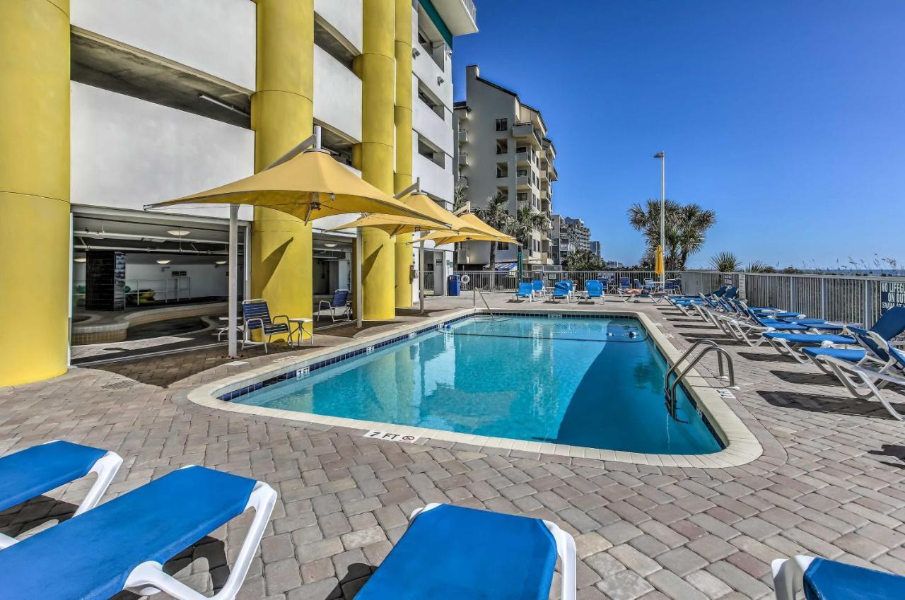Chic North Myrtle Beach Condo Beach Front! Екстер'єр фото