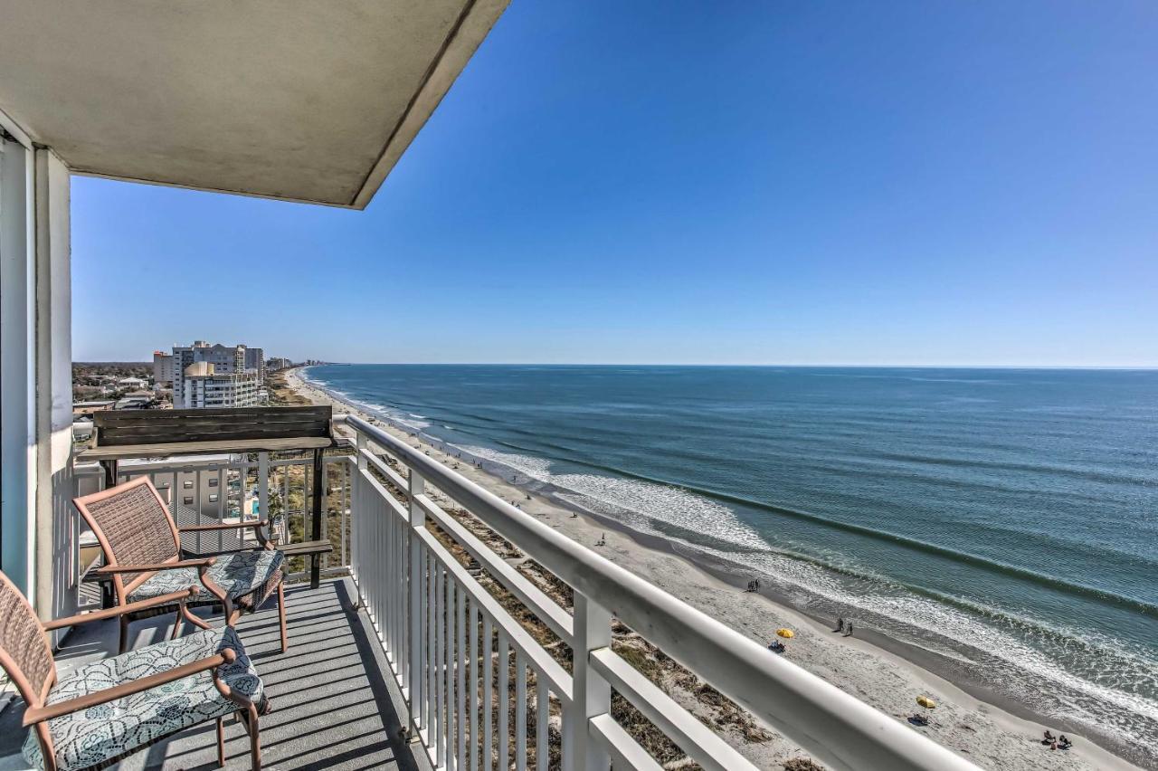 Chic North Myrtle Beach Condo Beach Front! Екстер'єр фото